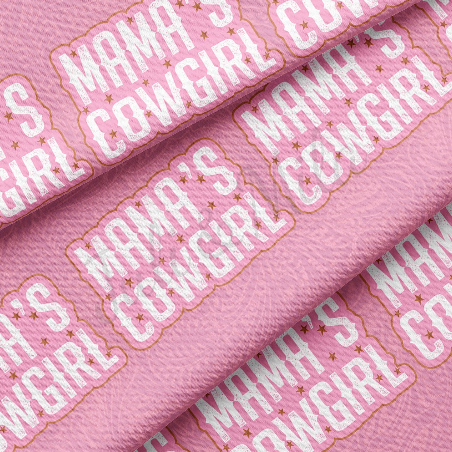 Mothers Cowgirl Bullet Textured Fabric AA1445