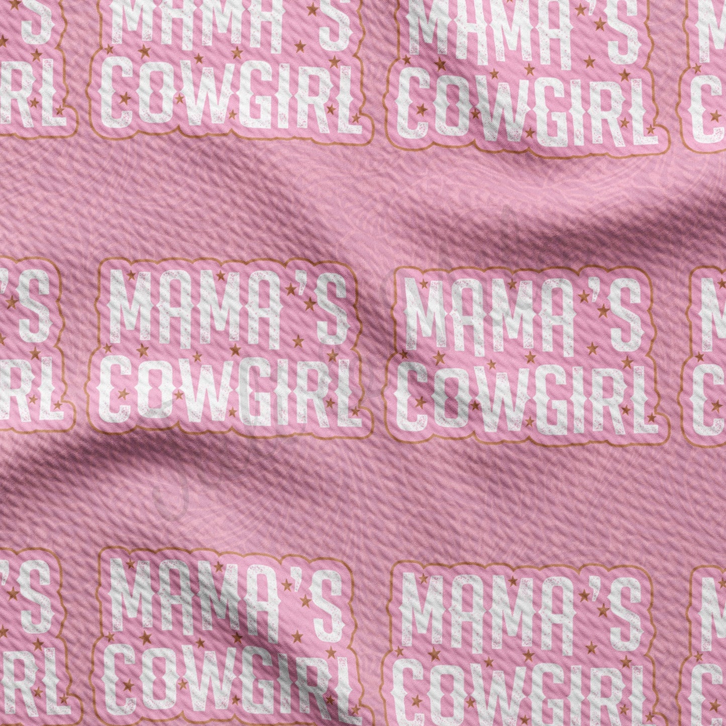 Mothers Cowgirl Bullet Textured Fabric AA1445