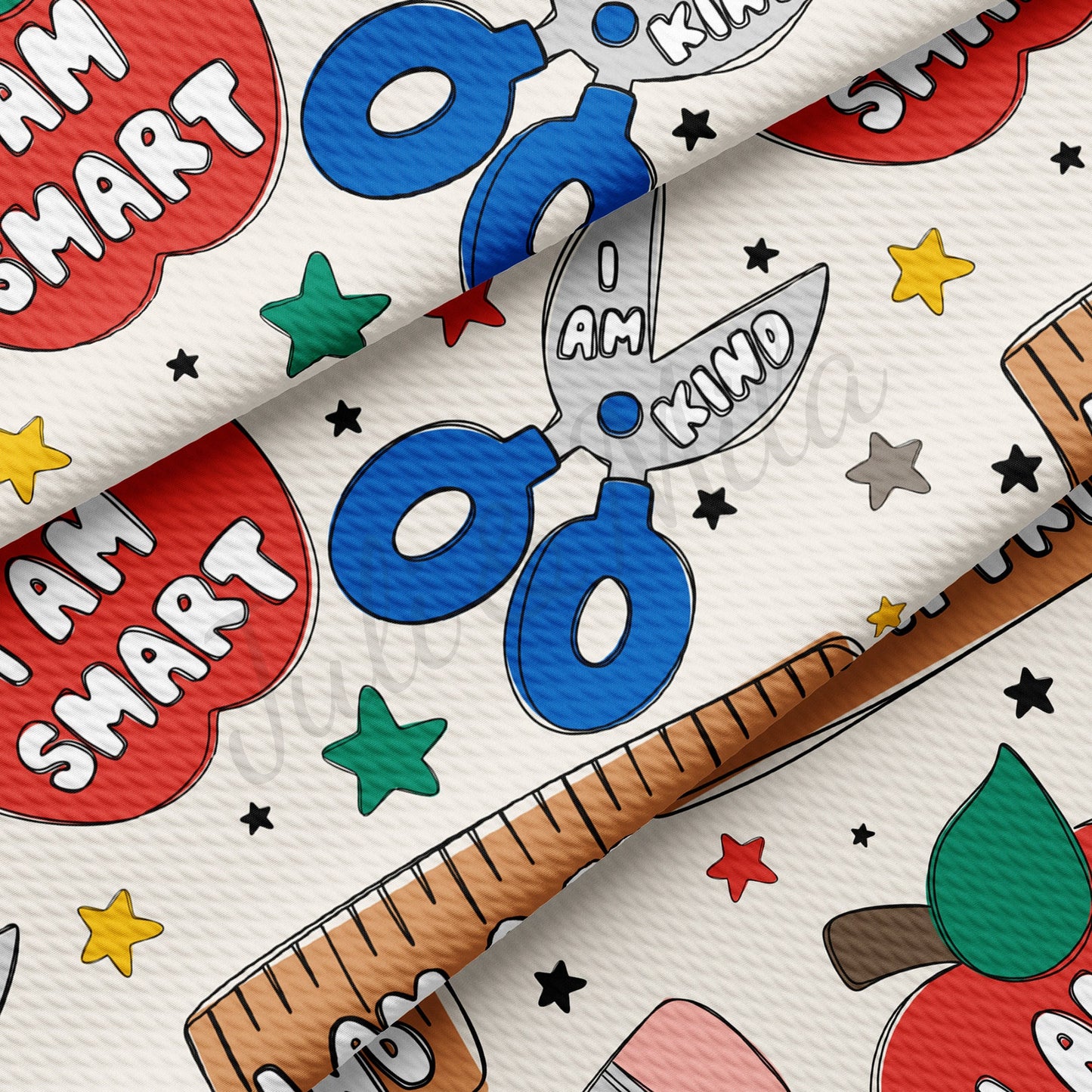 Back To School Bullet Textured Fabric AA1466