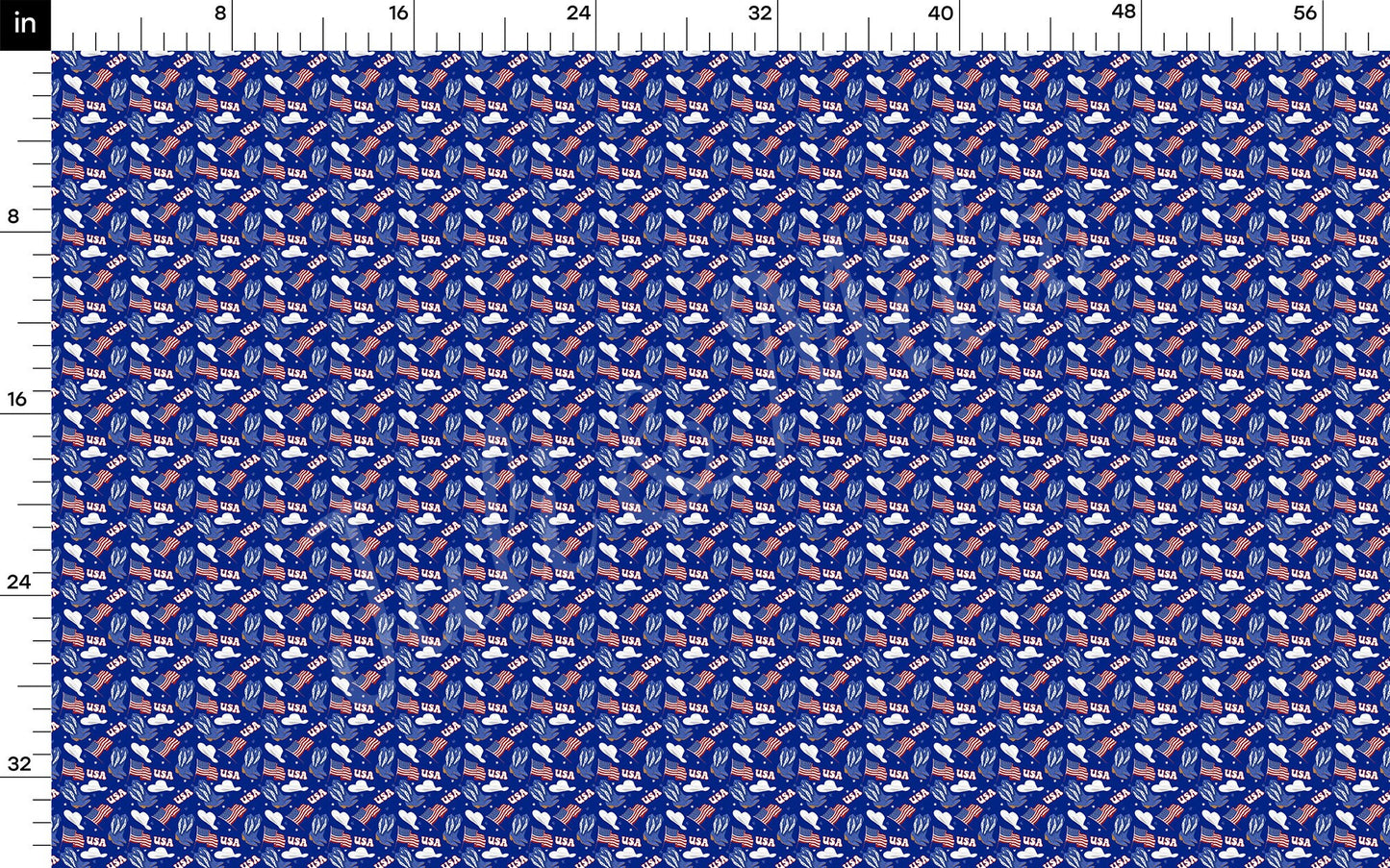 Patriotic Bullet Textured Fabric AA1477