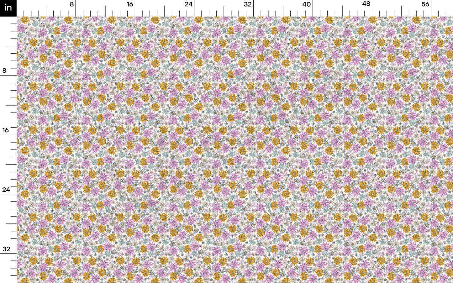Floral Bullet Textured Fabric AA1499