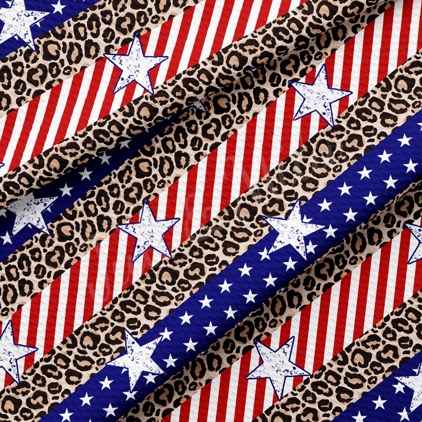 4th of July Printed Bullet Textured Fabric by the yard Patriotic AA1505