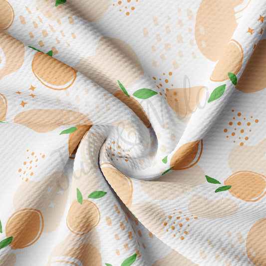 Peach Bullet Textured Fabric AA1518