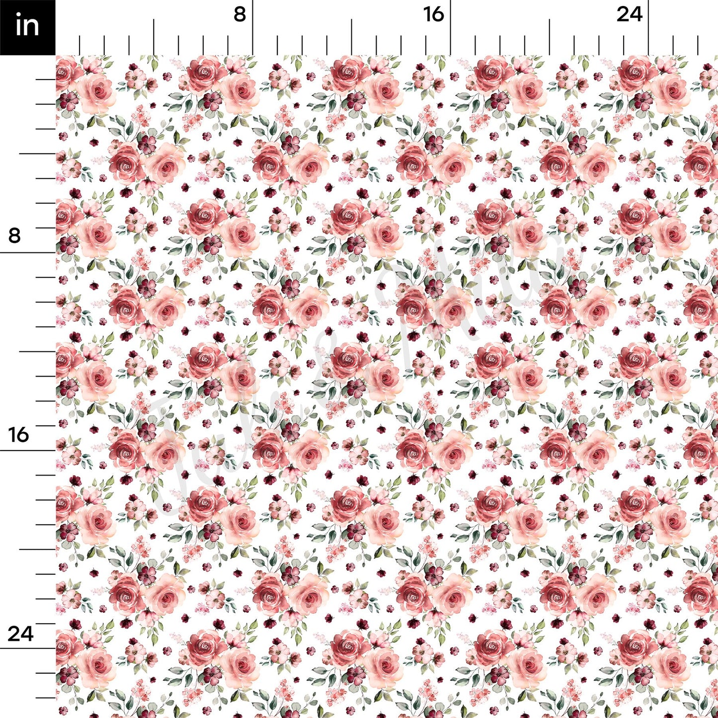 Floral Bullet Textured Fabric AA1529