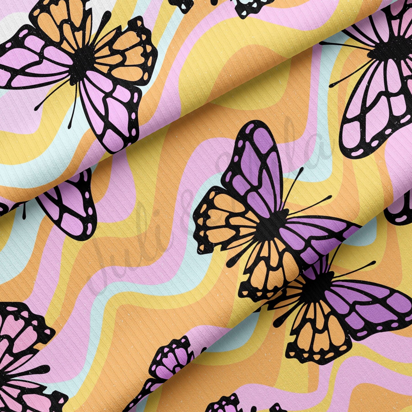 Butterfly Rib Knit Fabric RBK1488