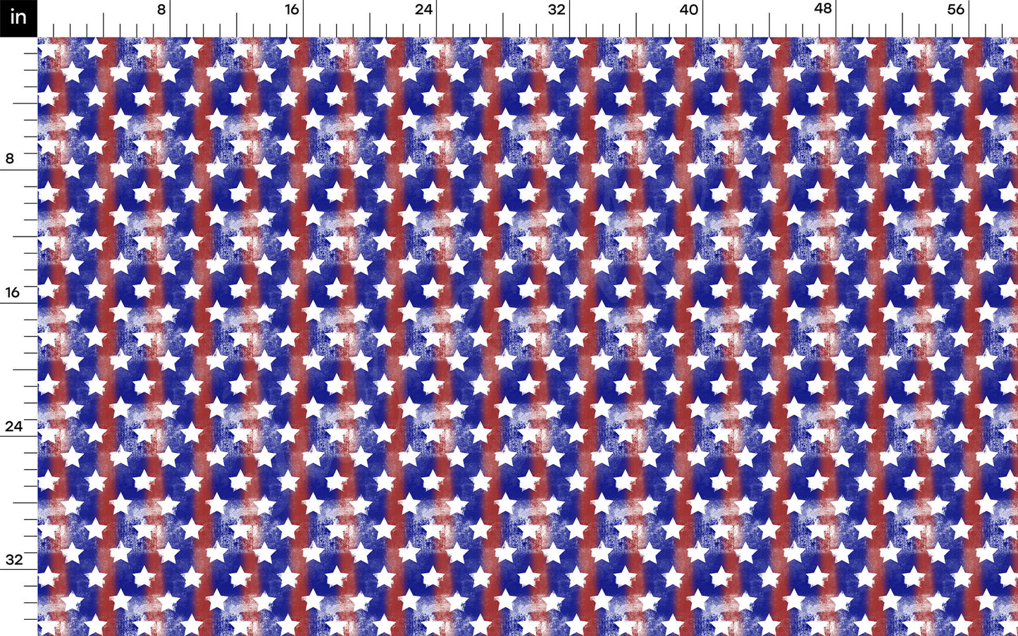 Rib Knit Fabric RBK1526 4th of July Patriotic