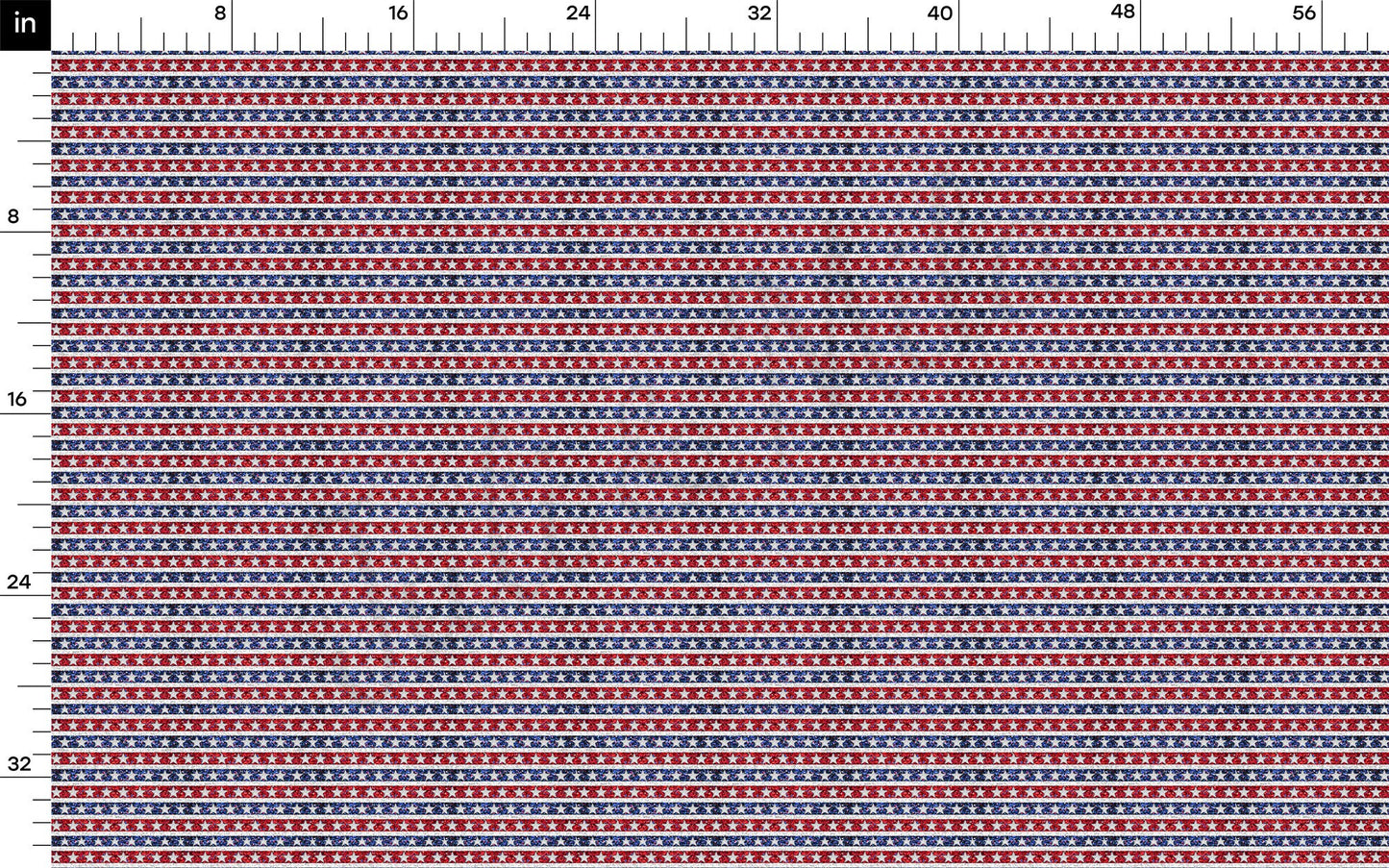 Rib Knit Fabric RBK1525 4th of July Patriotic