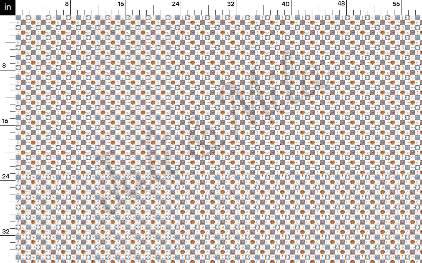 Baseball Bullet Textured Fabric AA1551