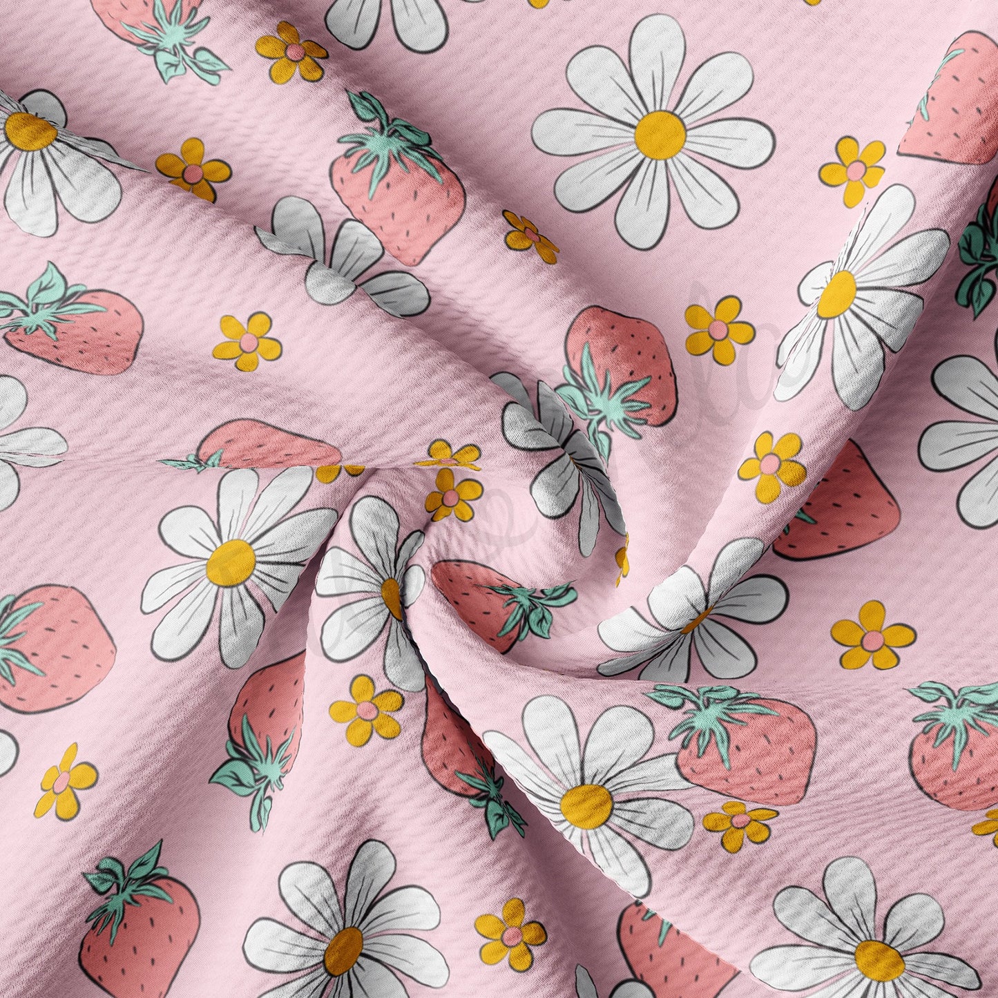Strawberry Summer Bullet Textured Fabric AA1583