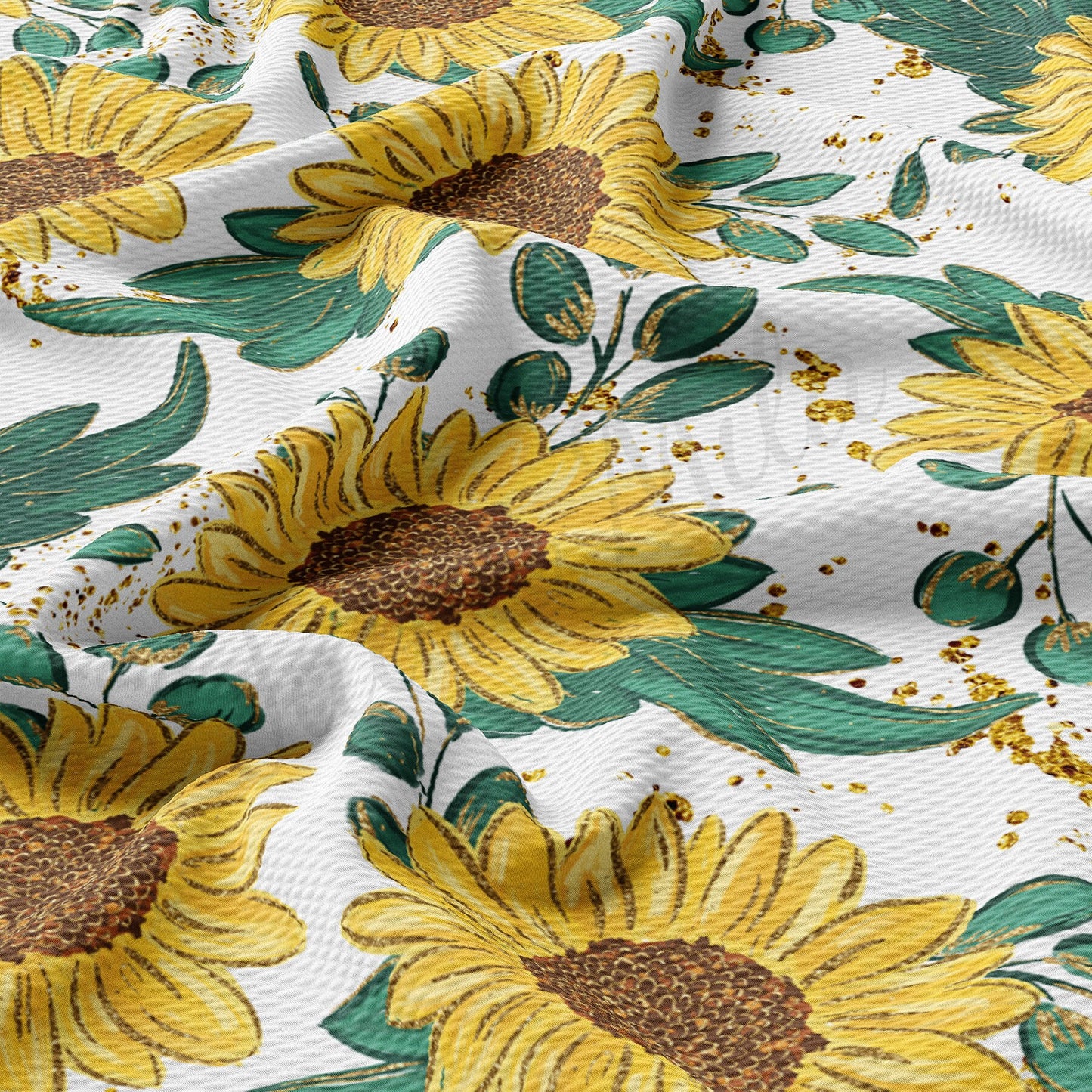 Floral Bullet Textured Fabric by the yard AA1588