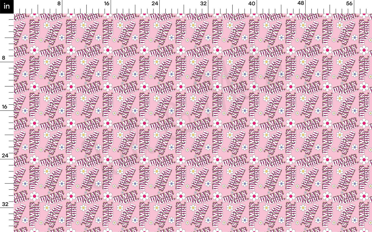 Mamas Girl Bullet Fabric AA1600