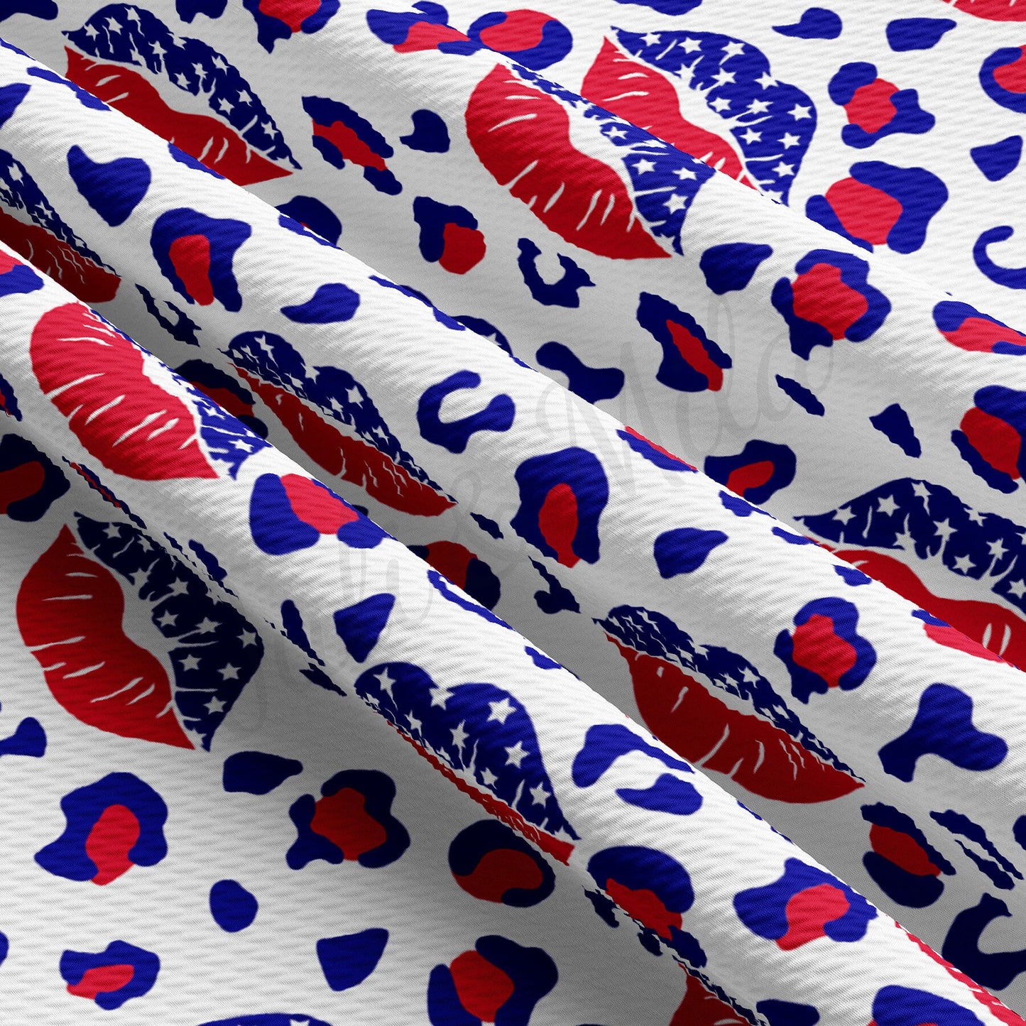 Patriotic 4th of July Bullet Textured Fabric by the yard AA1610