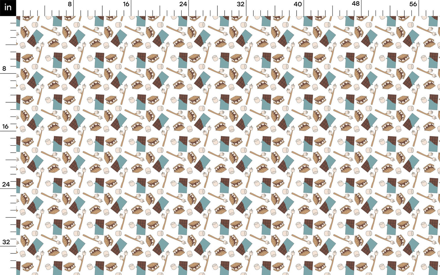Smores Summer Bullet Textured Fabric by the yard AA1630