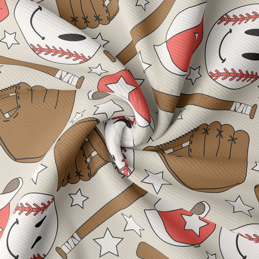 Baseball Rib Knit Fabric RBK1557