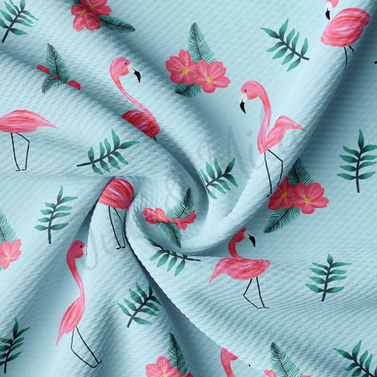 Flamingo Summer Bullet Textured Fabric AA1495