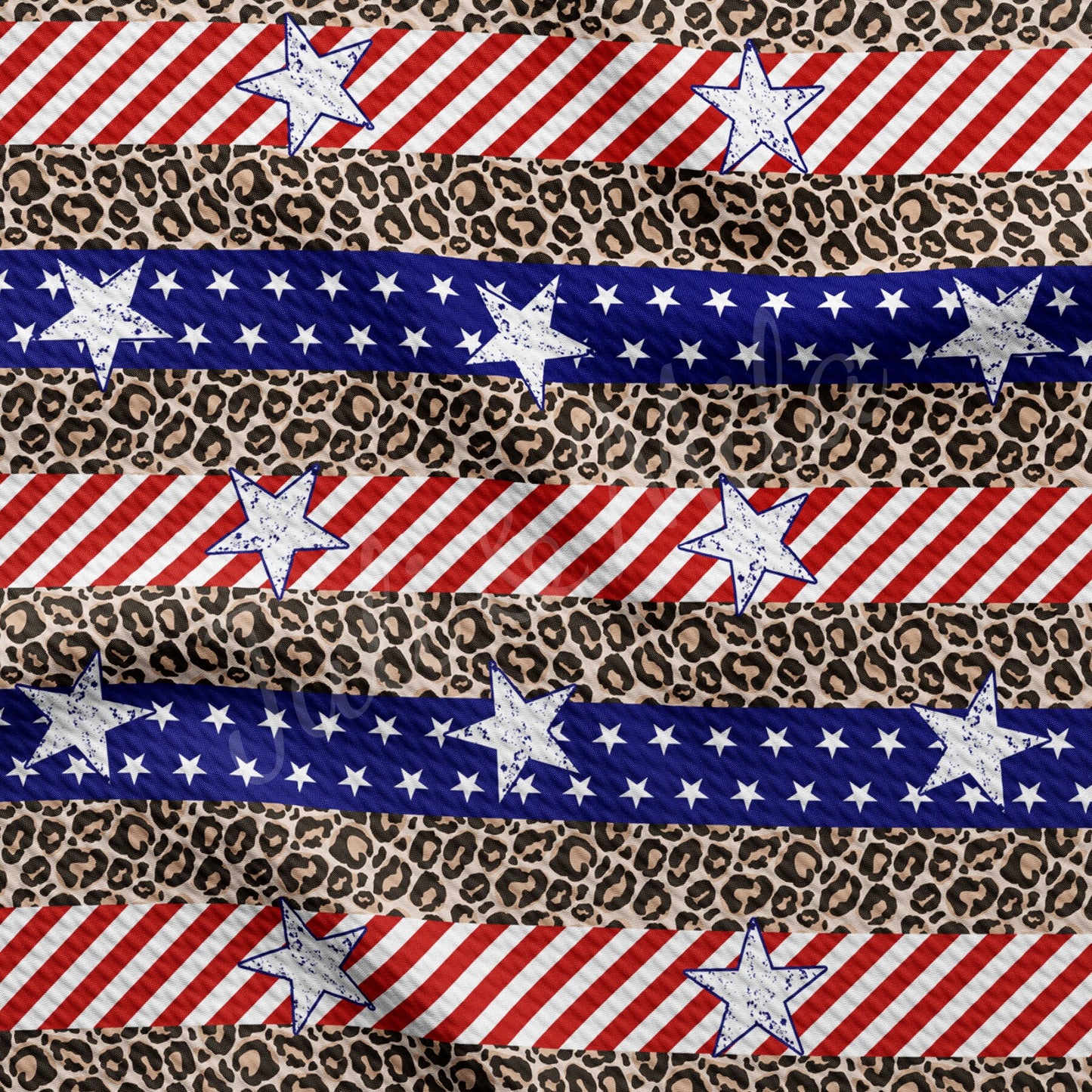 4th of July Printed Bullet Textured Fabric by the yard Patriotic AA1505