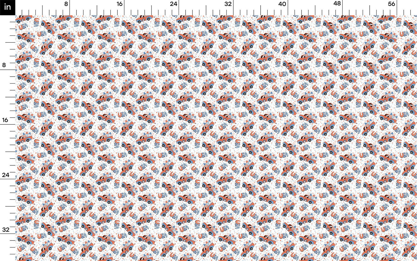 Rib Knit Fabric RBK1614 4th of July Patriotic