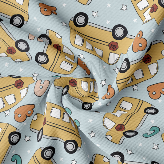 Back to School Bullet Textured Fabric AA1667