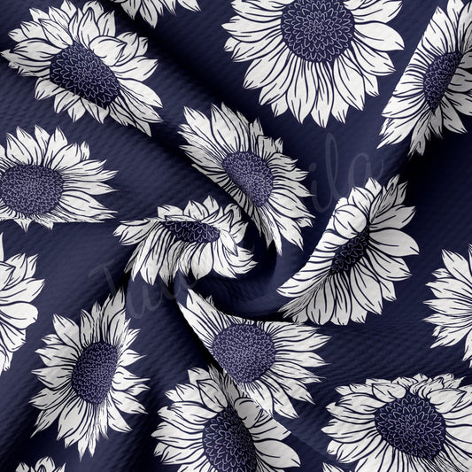 Floral Bullet Textured Fabric AA1675