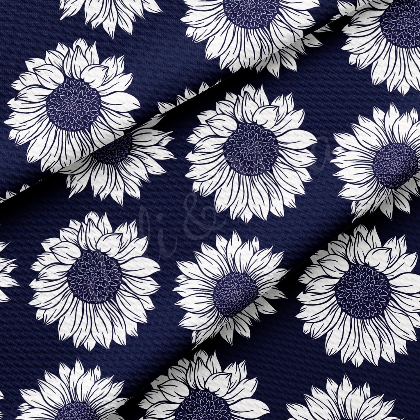 Floral Bullet Textured Fabric AA1675