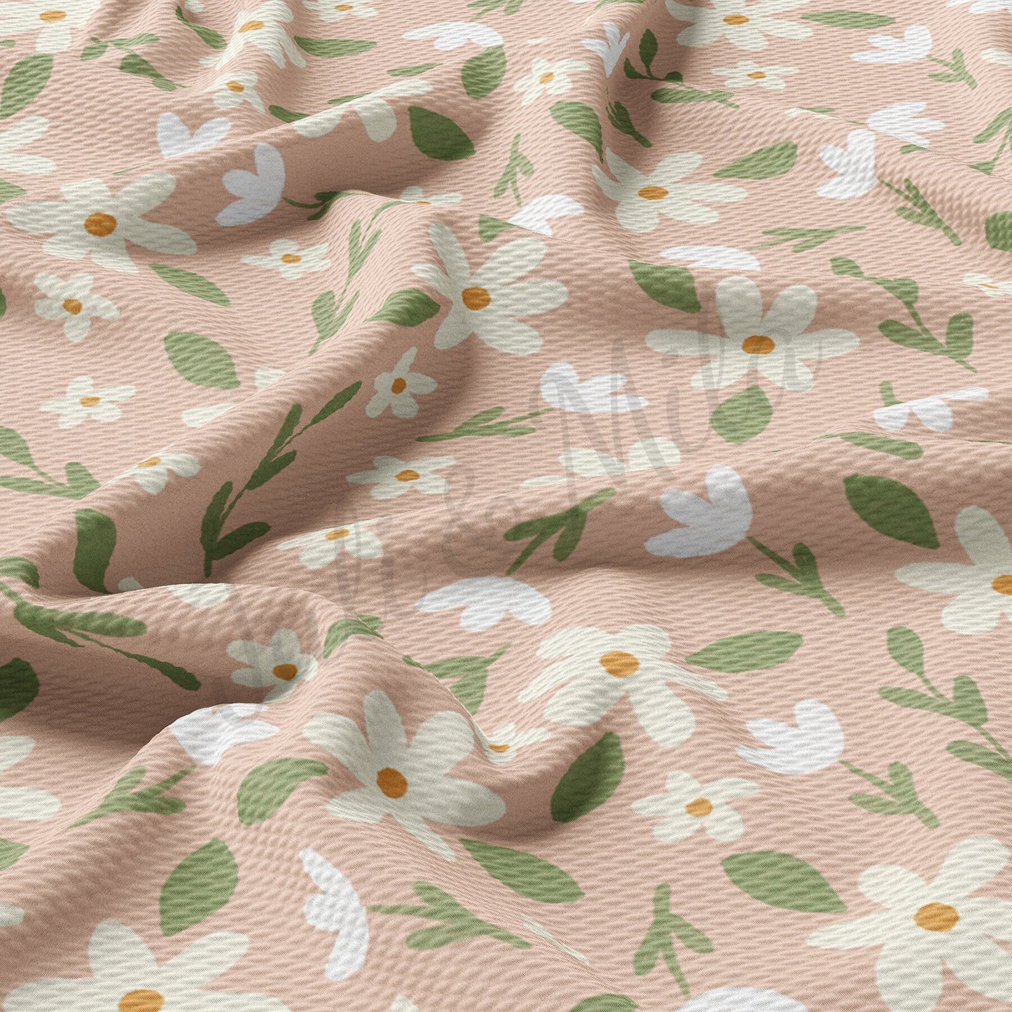 Floral Bullet Textured Fabric AA1709