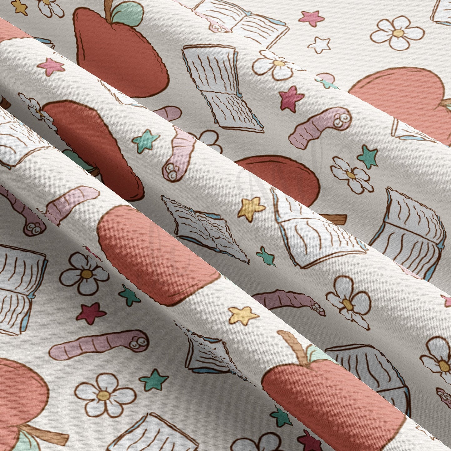 Back to School Bullet Textured Fabric AA1714
