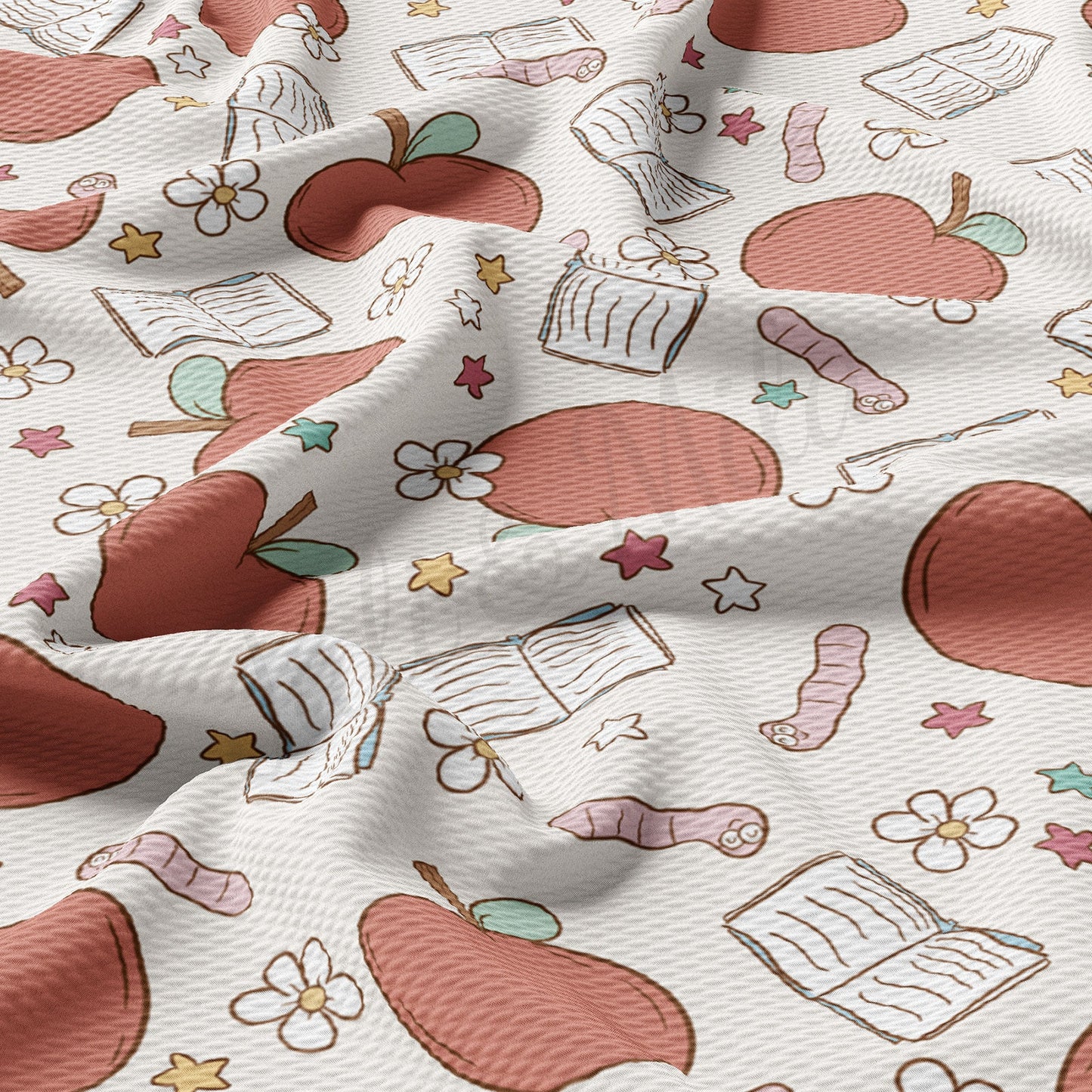 Back to School Bullet Textured Fabric AA1714