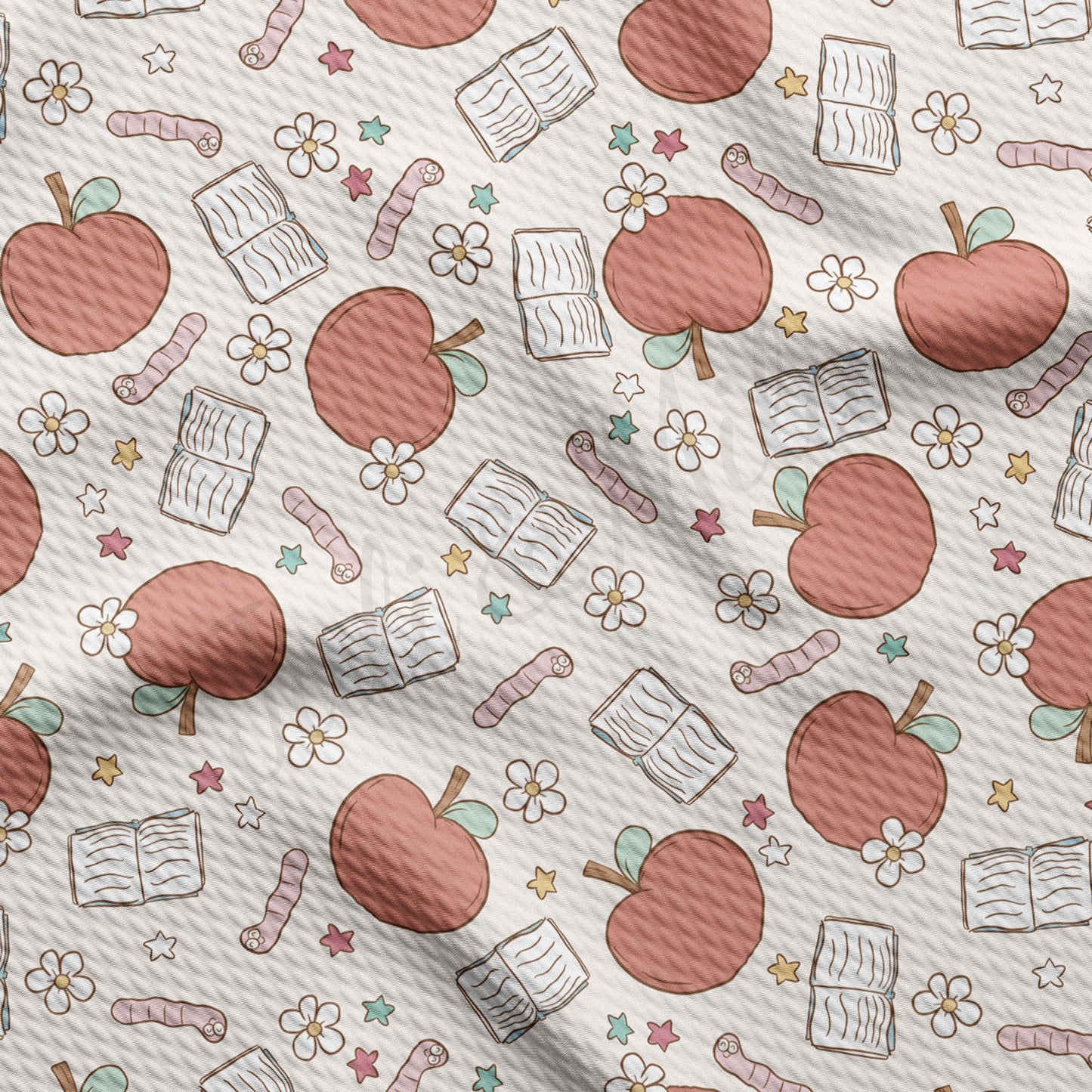 Back to School Bullet Textured Fabric AA1714