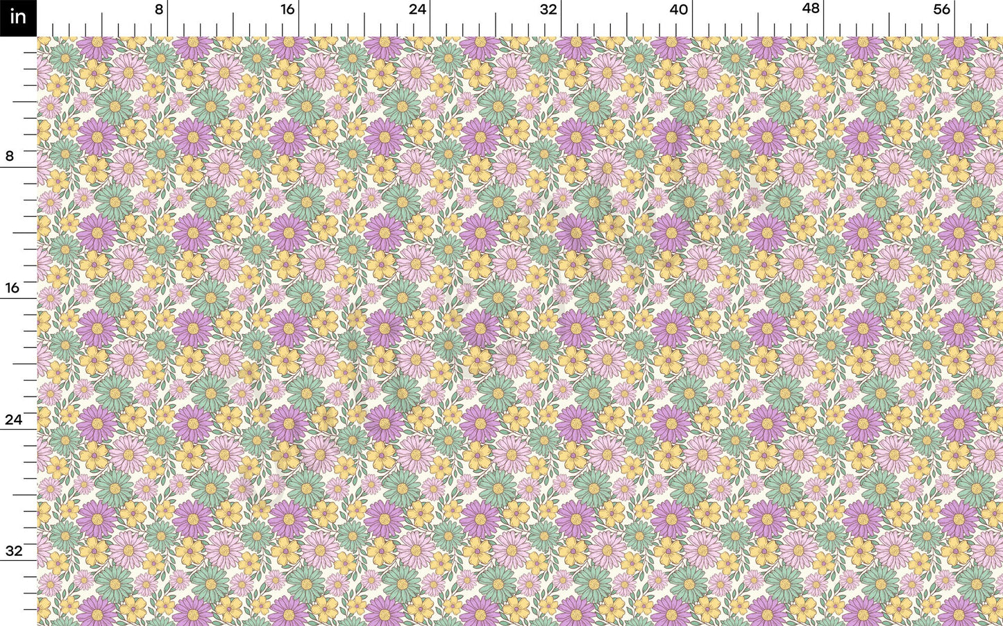 Floral Bullet Textured Fabric AA1721