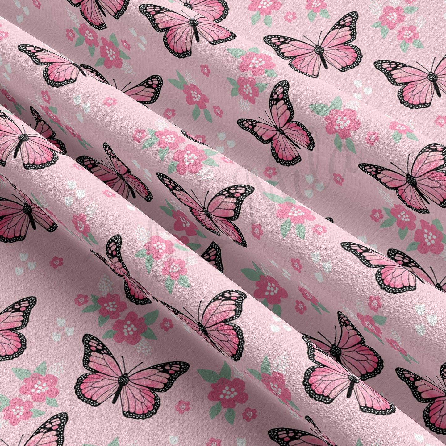 Butterfly Rib Knit Fabric RBK1489