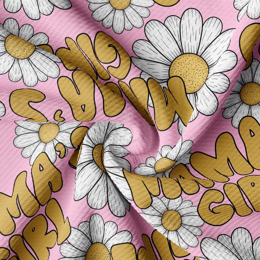 Mamas Girl Bullet Fabric AA1597 Mothers Day