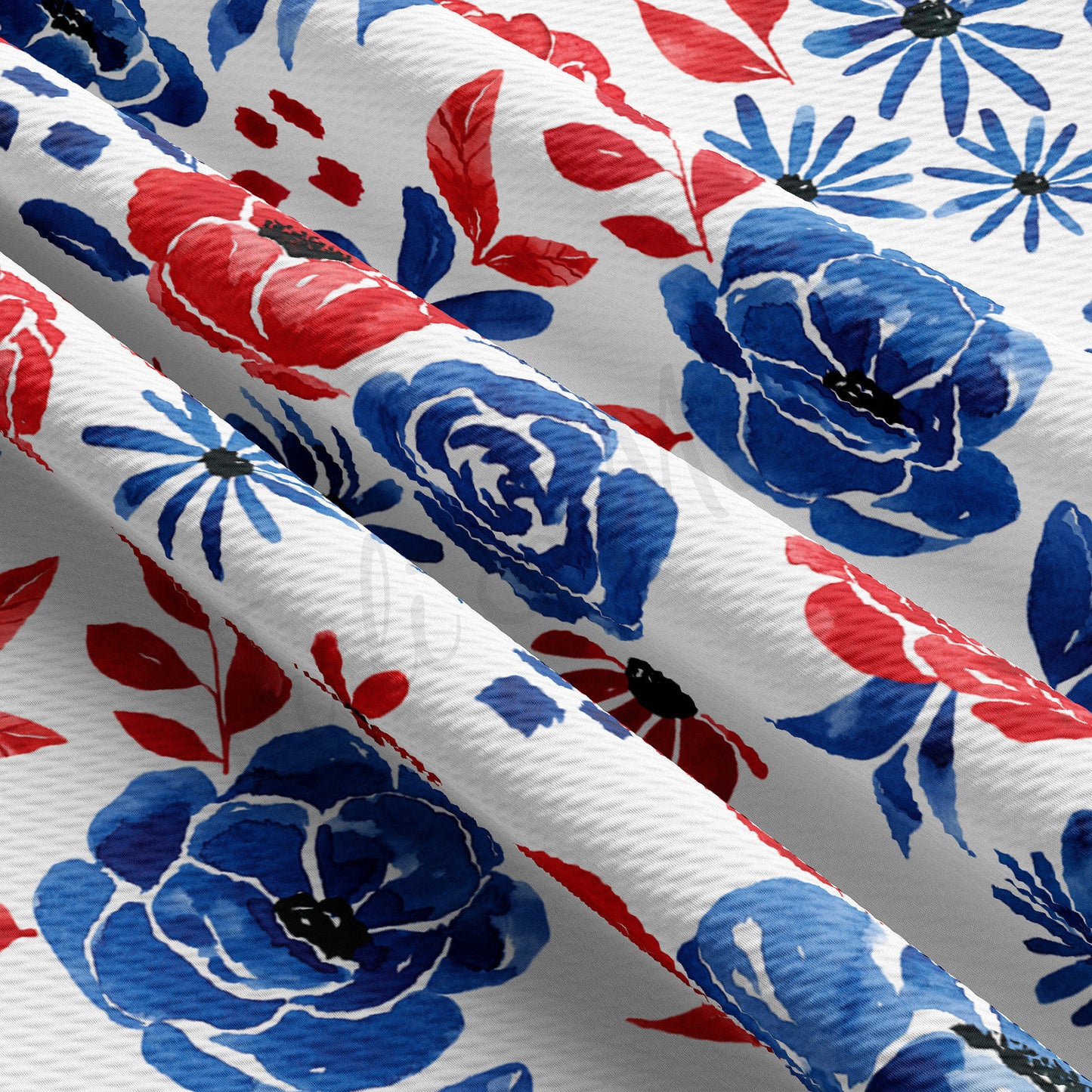 Patriotic 4th of July Bullet Textured Fabric by the yard AA1609