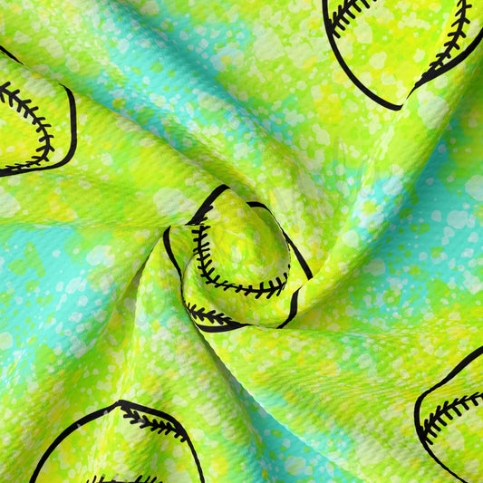 Softball Bullet Textured Fabric AA1623