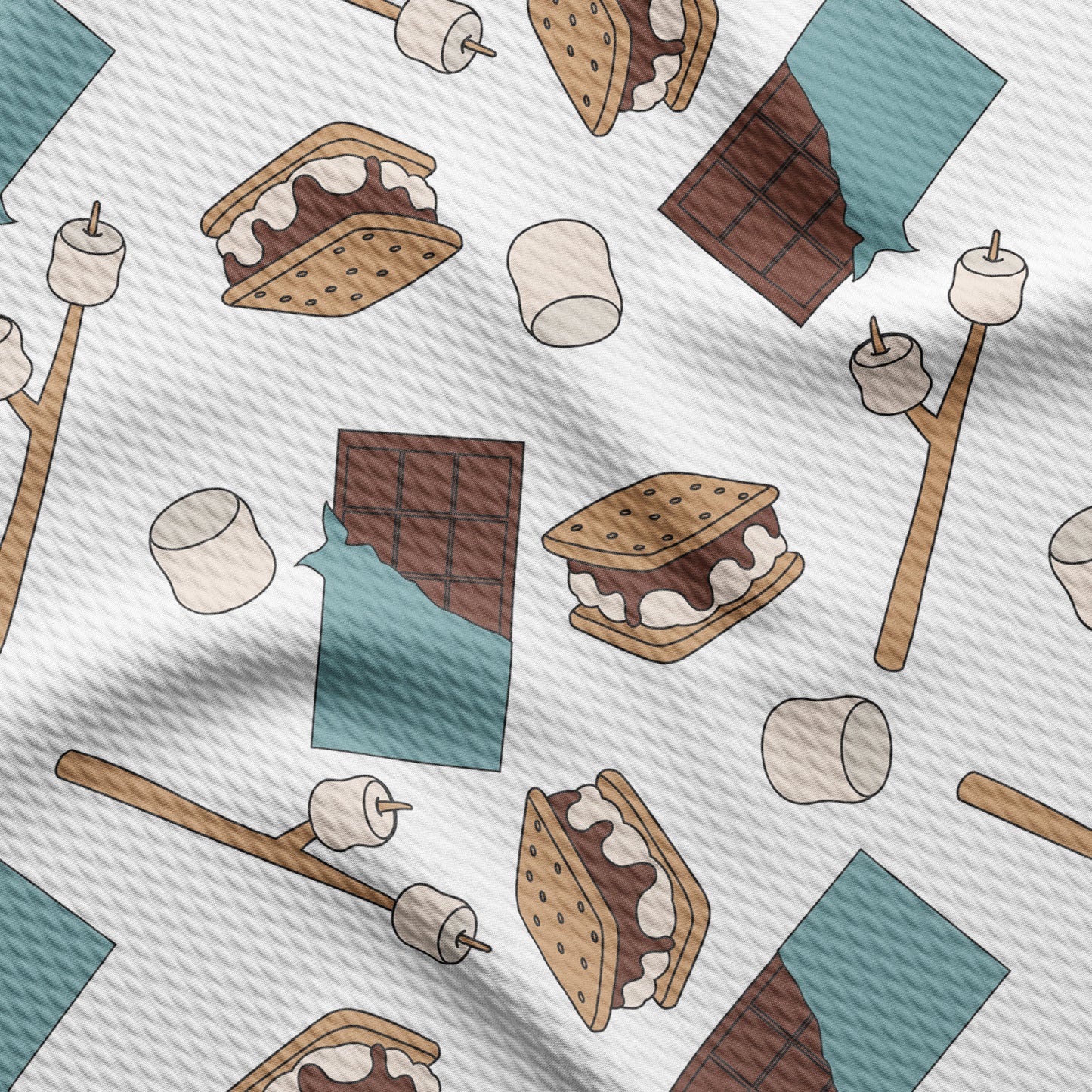 Smores Summer Bullet Textured Fabric by the yard AA1630