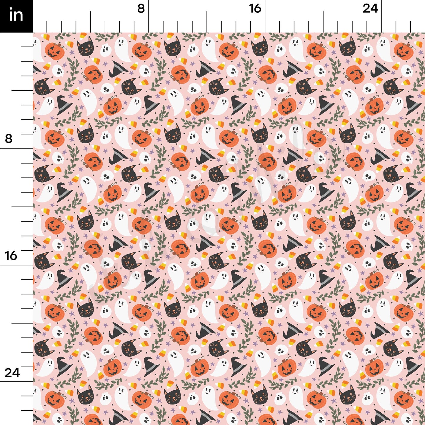 Fall Pumpkin Bullet Textured Fabric AA1748