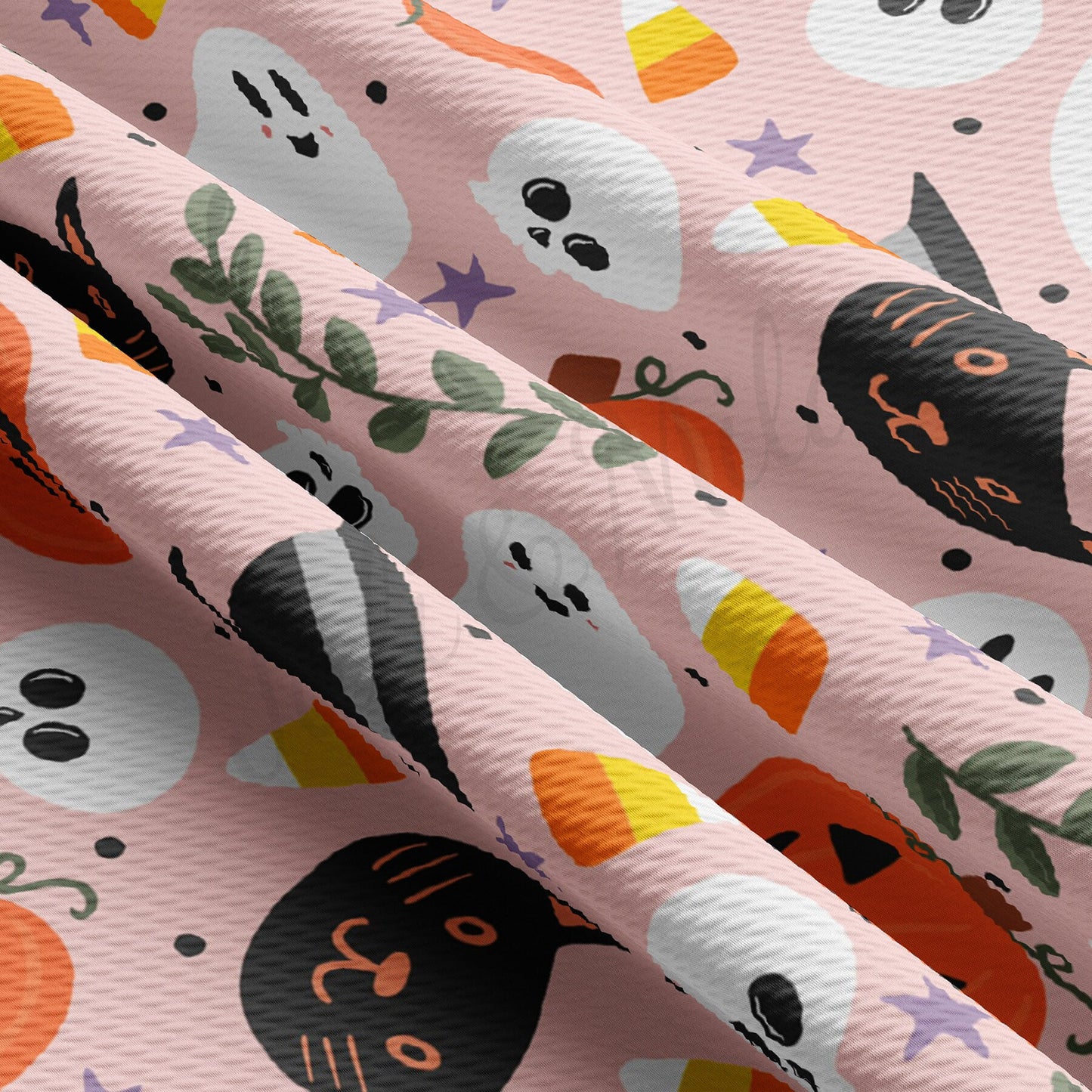 Fall Pumpkin Bullet Textured Fabric AA1748
