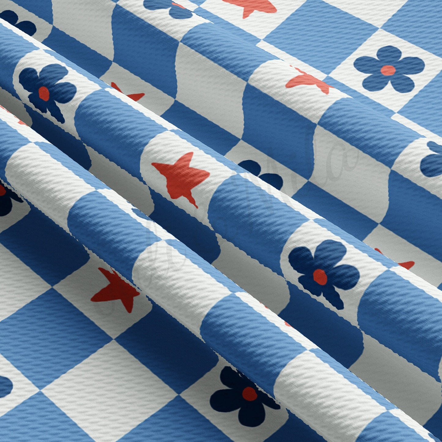 4th of July Bullet Textured Fabric AA1762