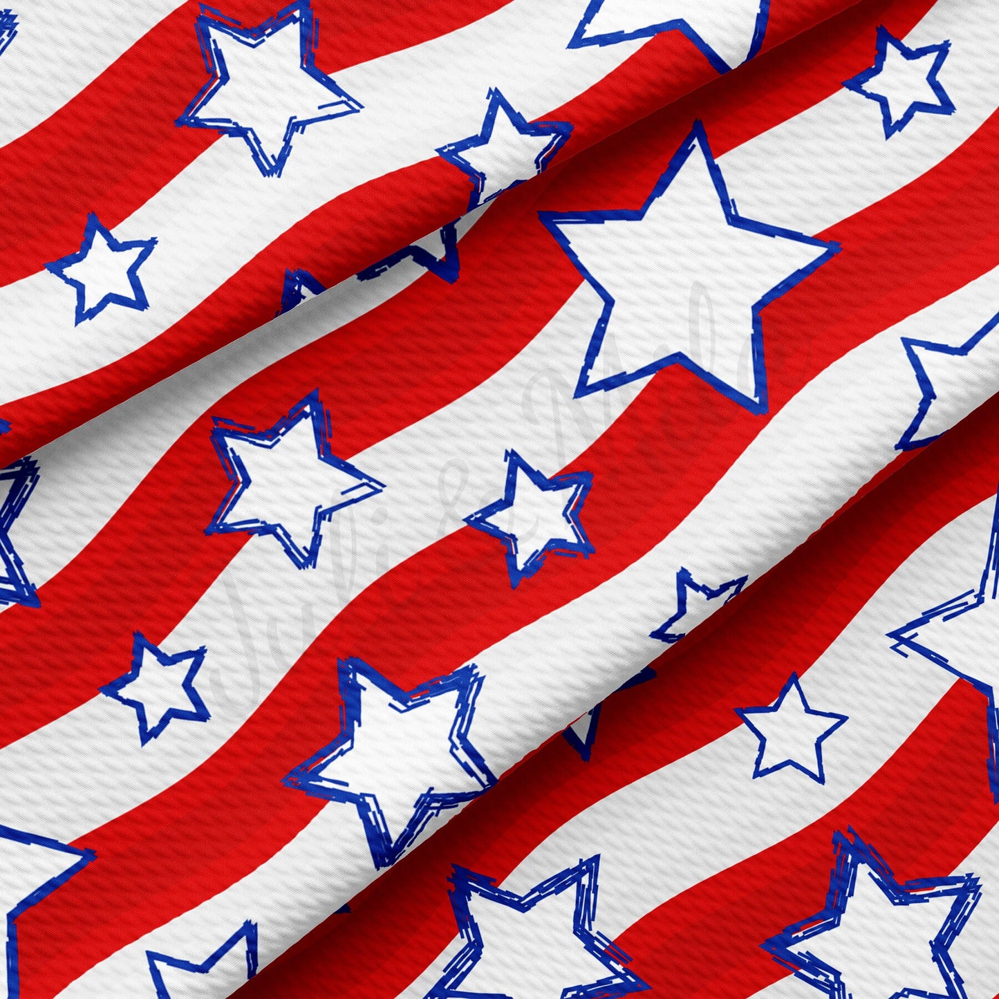 4th of July Bullet Textured Fabric AA1761