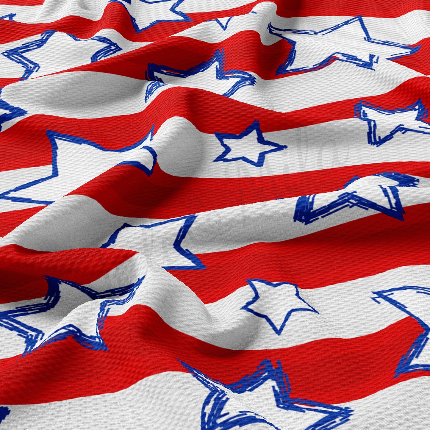 4th of July Bullet Textured Fabric AA1761