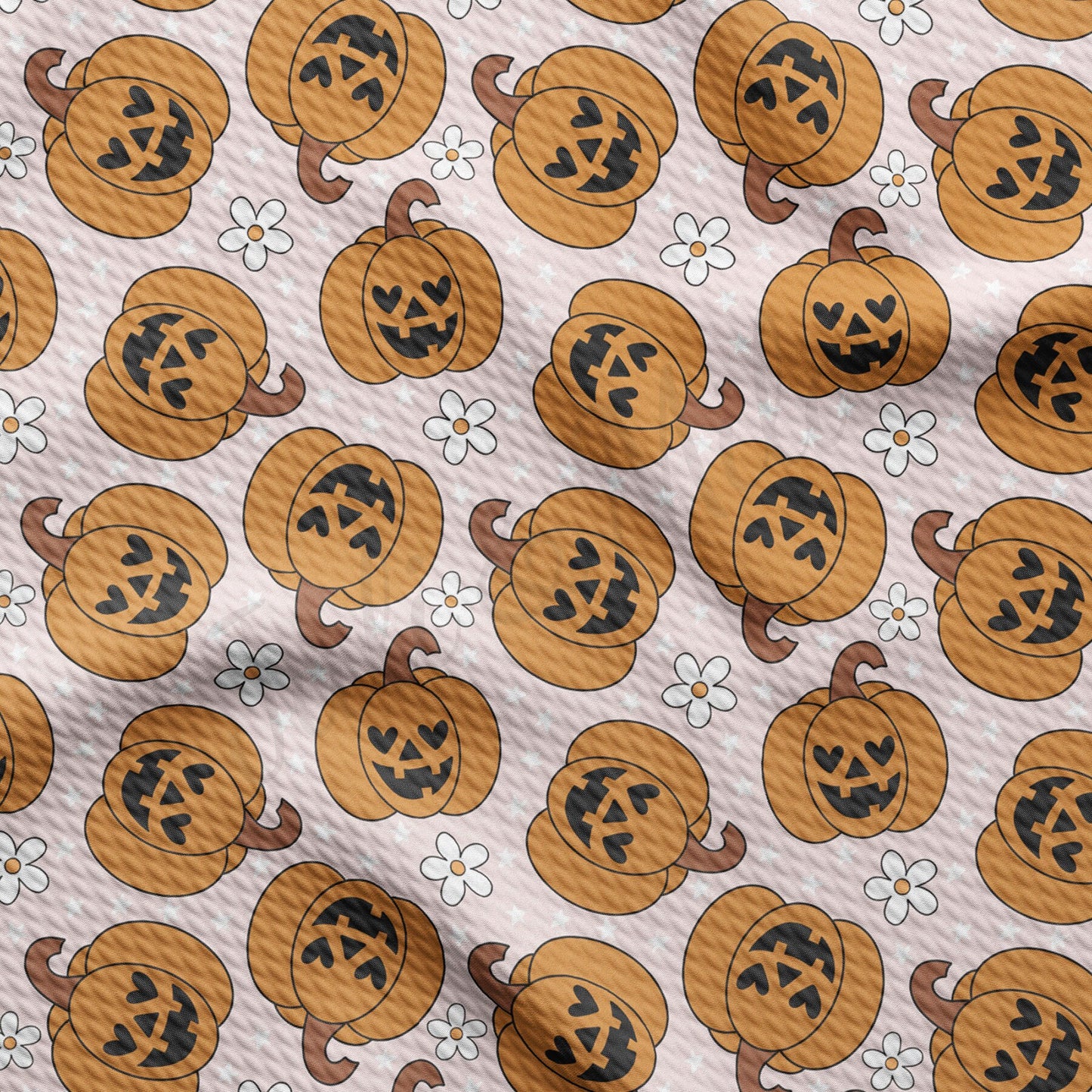 Fall Pumpkin Bullet Textured Fabric AA1768