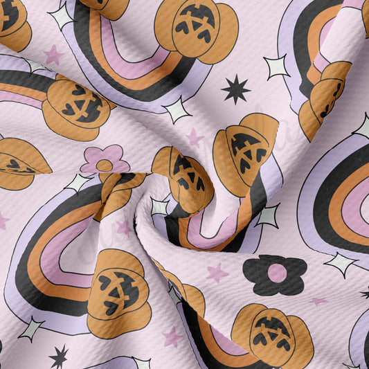 Fall Pumpkin Bullet Textured Fabric AA1771