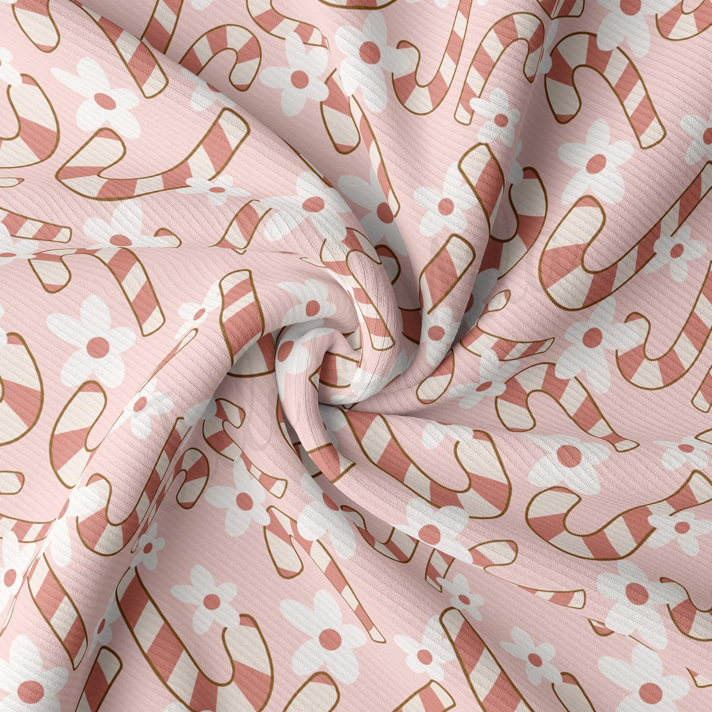 Rib Knit Fabric by the Yard Ribbed Jersey Stretchy Soft Polyester Stretch Fabric 1 Yard 4th of July RBK1725