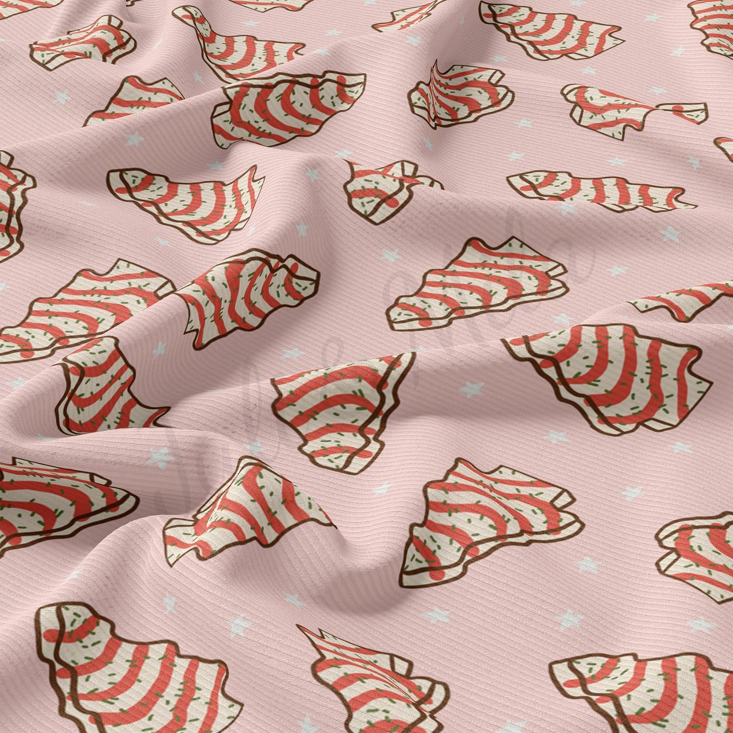 Rib Knit Fabric by the Yard Ribbed Jersey Stretchy Soft Polyester Stretch Fabric 1 Yard 4th of July RBK1731