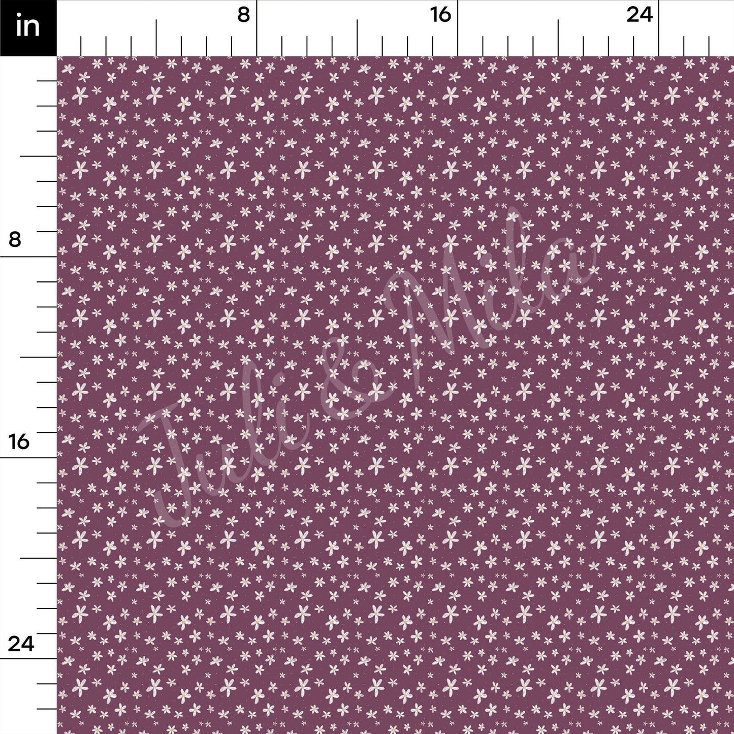 Floral Bullet Textured Fabric AA1669