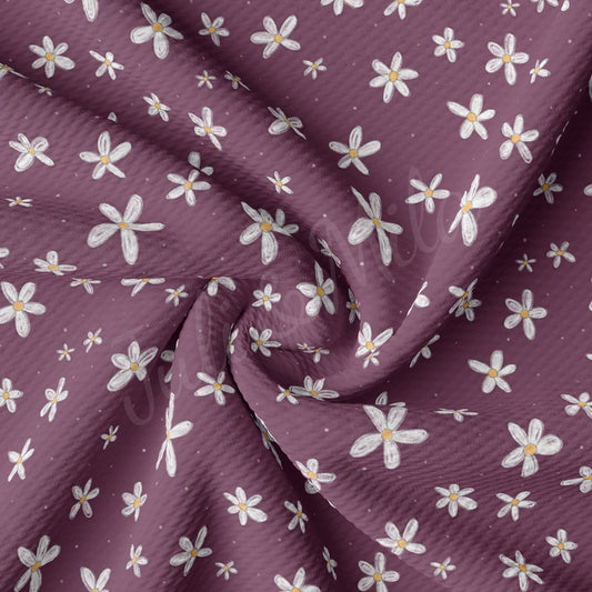 Floral Bullet Textured Fabric AA1669