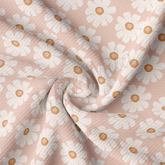 Floral Bullet Textured Fabric AA1692