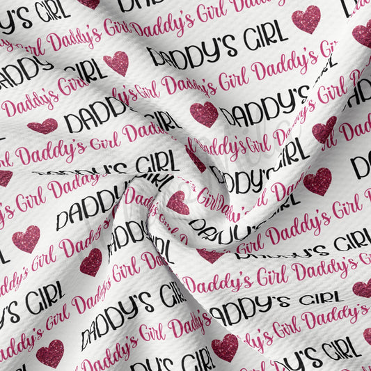 Daddys Girl Bullet Fabric AA1699