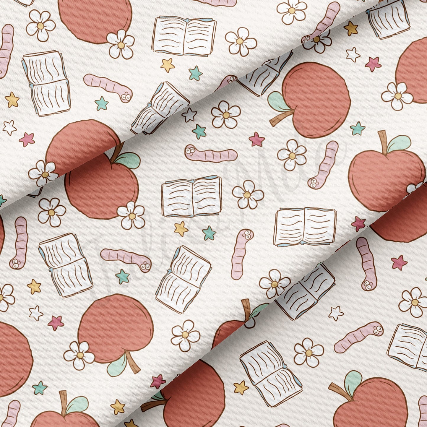 Back to School Bullet Textured Fabric AA1714