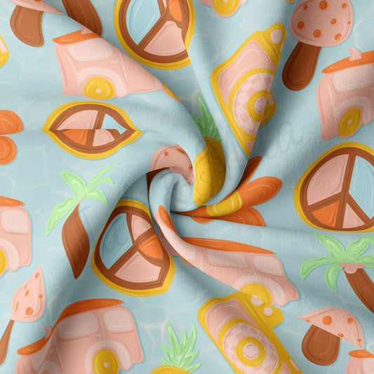 Double Brushed Polyester Fabric DBP1660