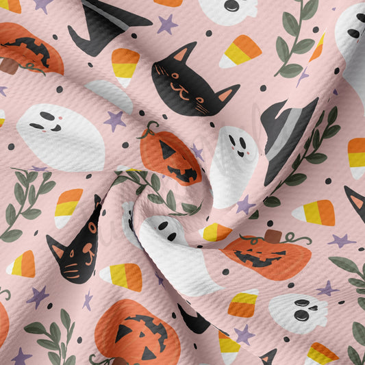 Fall Pumpkin Bullet Textured Fabric AA1748